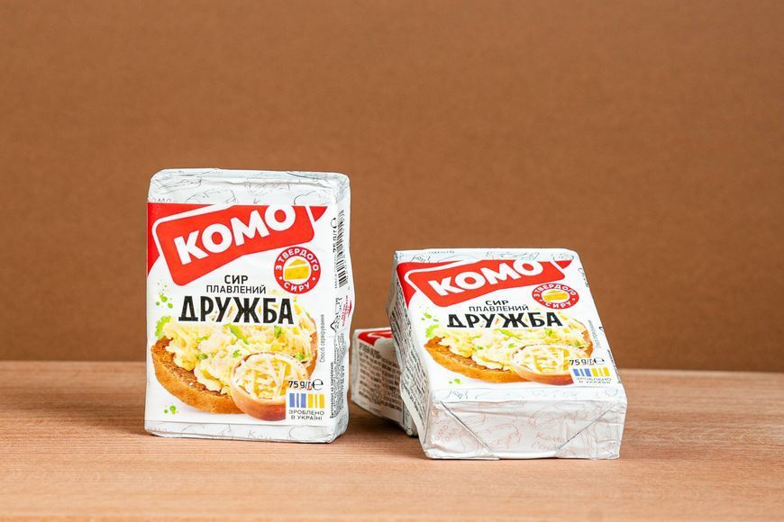 Сир плавлений Дружба 55% 75г 767 фото